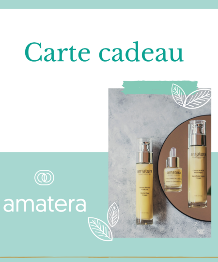 Carte cadeau Amatera, le meilleur de la beauté positive pro-âge